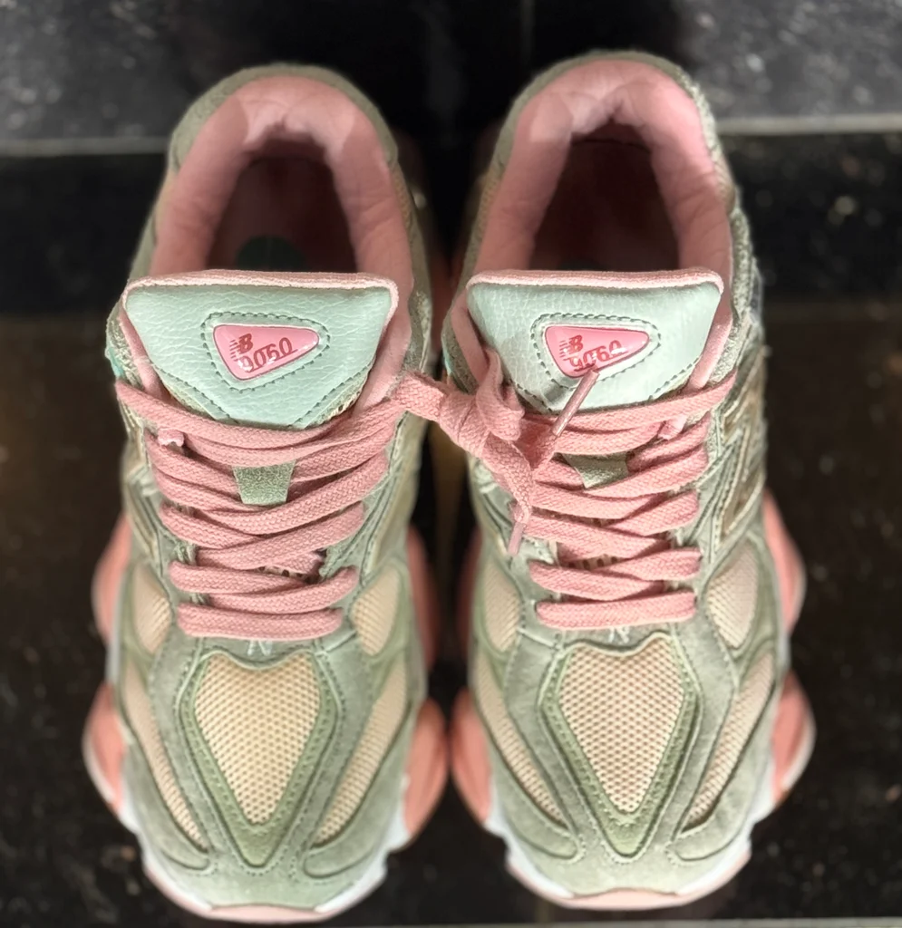 👟 New Balance 9060 – Neuves & Authentiques – Pointure 39,5 – Rose / Vert / Beig – photo 5